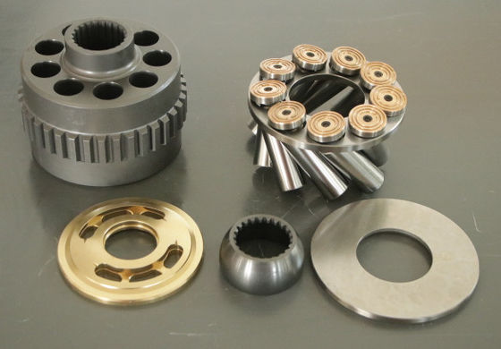 pillar Pompa Piston Hidraulik Bagian Motor Swing  E70B Excavator merangkak